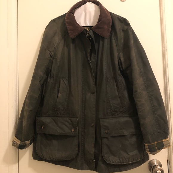 Authentic Barbour Beadnell Wax Jacket UK12 US8 - Picture 1 of 6
